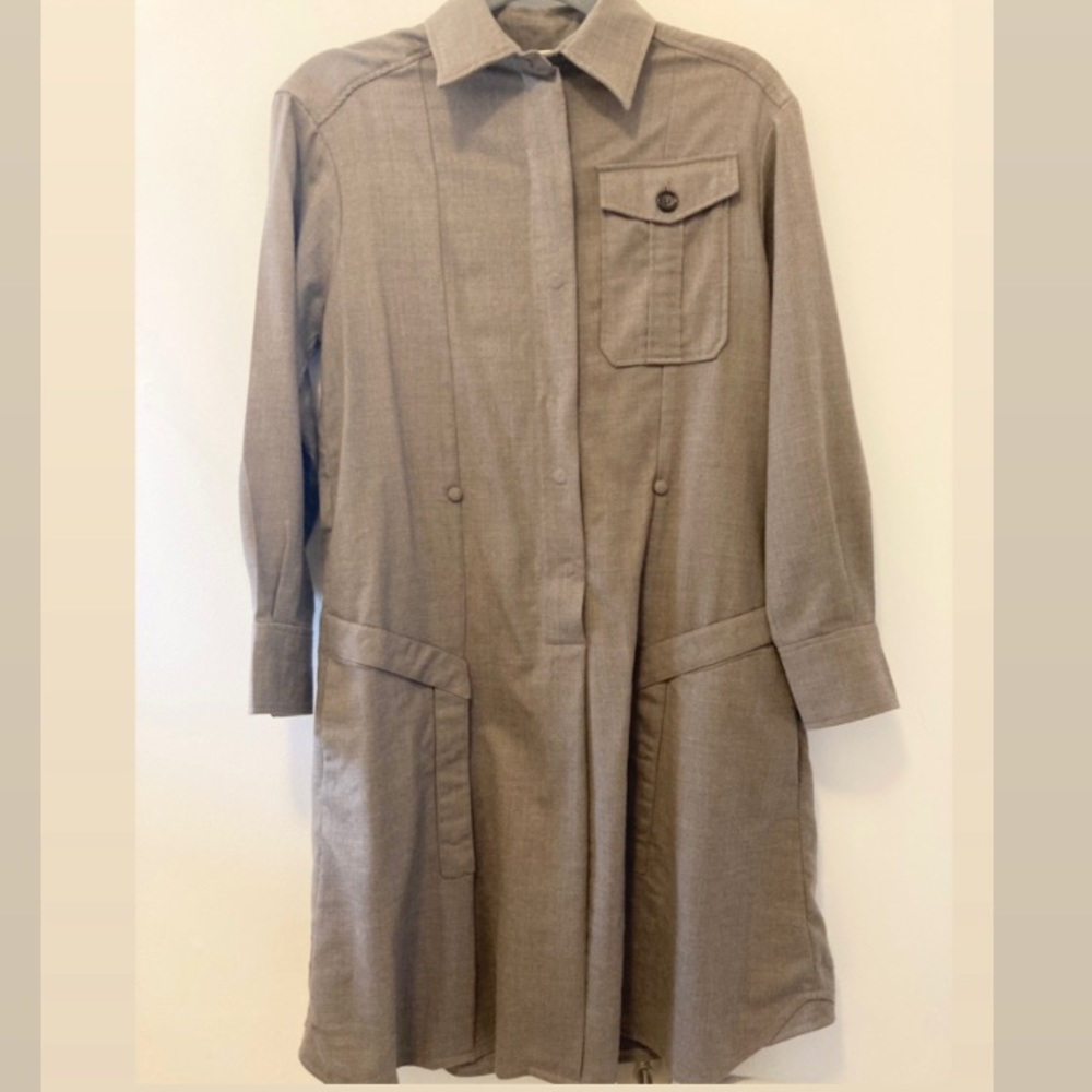 Chloe made in Italy neutral color dress